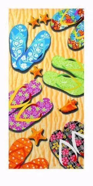Summer Microfiber Printed Beach Towels, Various Designs - Beach Towel