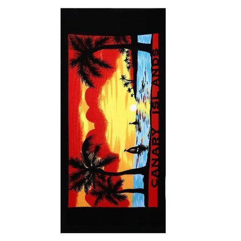 Summer Microfiber Printed Beach Towels, Various Designs - Beach Towel