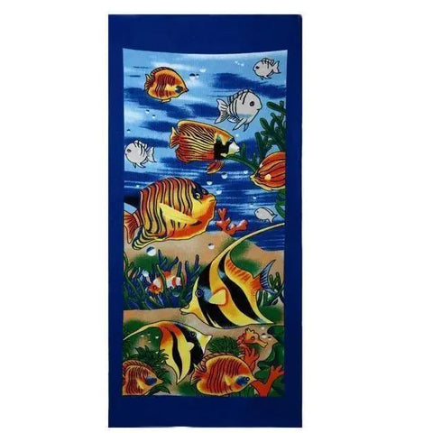 Summer Microfiber Printed Beach Towels, Various Designs - Beach Towel